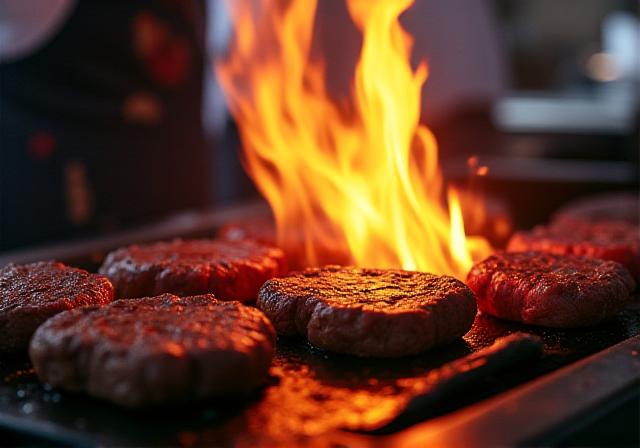 Professionelles Firmen-Catering mit Feuer-Show
