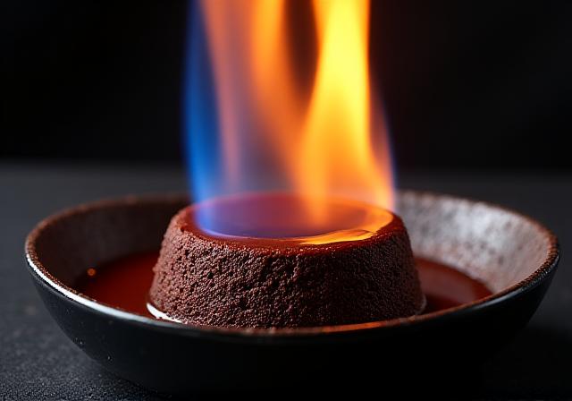 Flambierte Desserts
